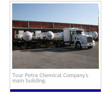 The Petra Companies are a network of chemical companies who provide high-quality chemical products including dry blending, toll manufacturing, and liquid blending.